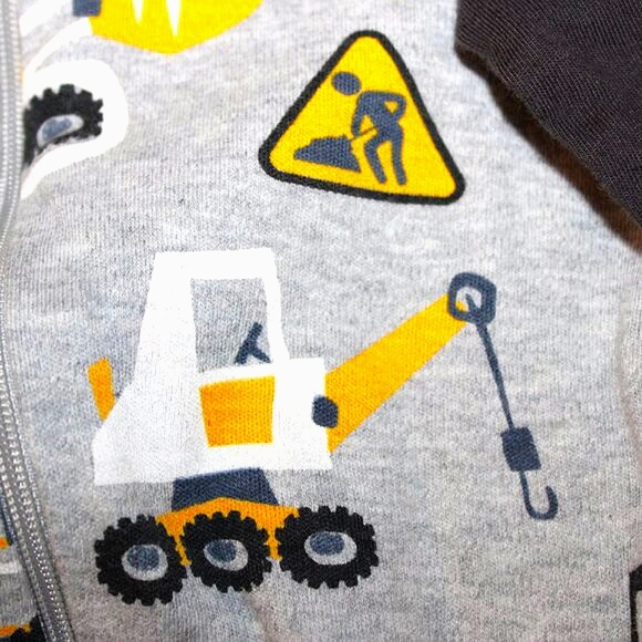 Baby Boy Sleep & Play Bundle - 3-6 Months - 5 Piece Lot - Footed Pajamas - Picture 7 of 14